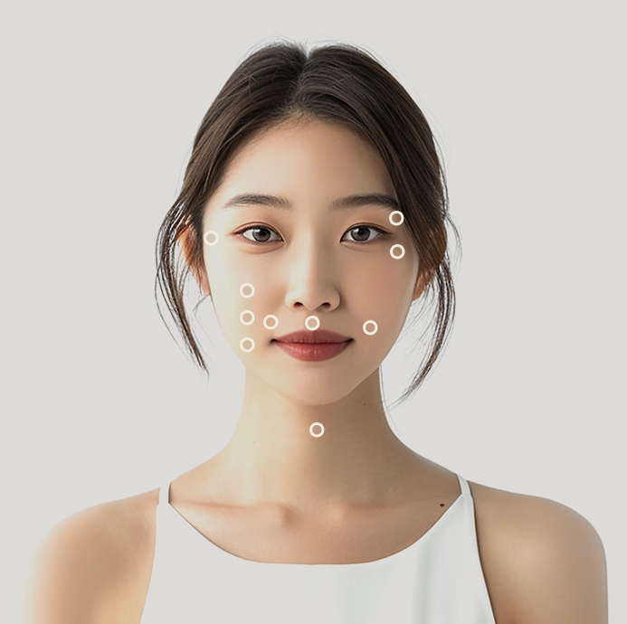 커스텀 보톡스 시술 부위