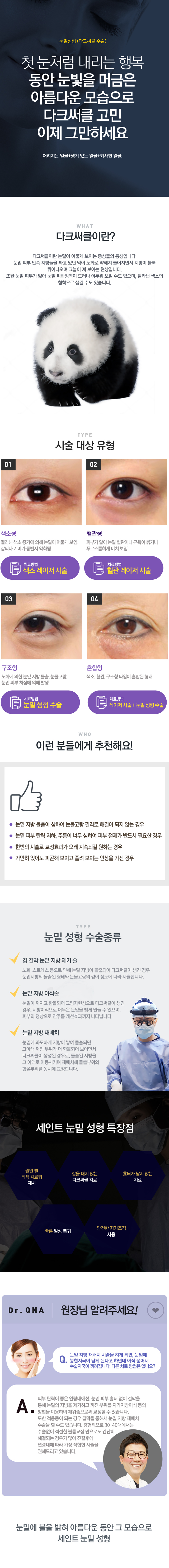 눈밑 지방 재배치